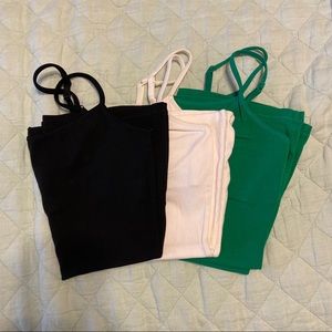 3 Express tanks with built in bra